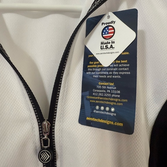 Aerotech Designs Women's Elite Cycling Jersey High Visibility Performance Jersey - Picture 11 of 15